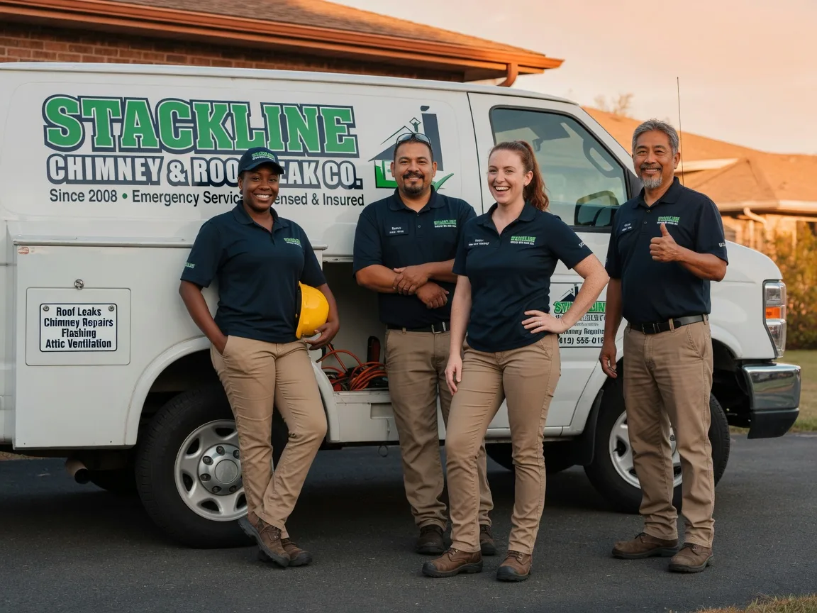 Chimney flashing repair company in Clearlake, WA